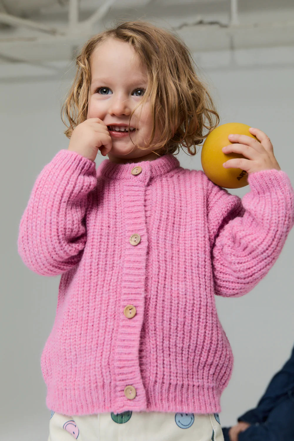 Tampere Baby Cardigan - Blush Pink