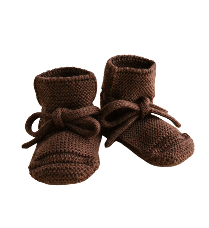 Booties Dark Brown