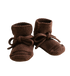 Booties Dark Brown