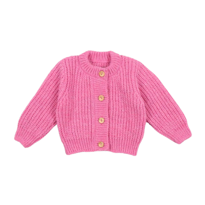 Tampere Baby Cardigan - Blush Pink