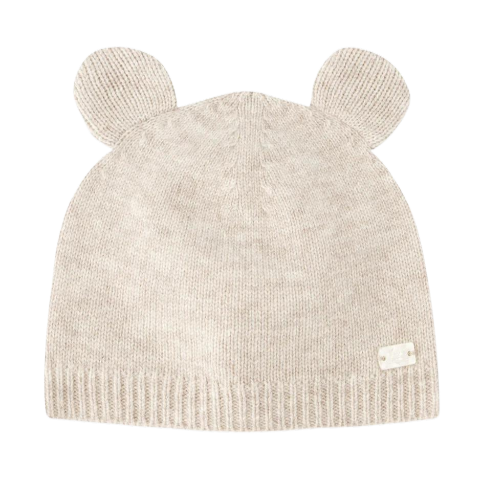 Wollen Beanie - Taupe