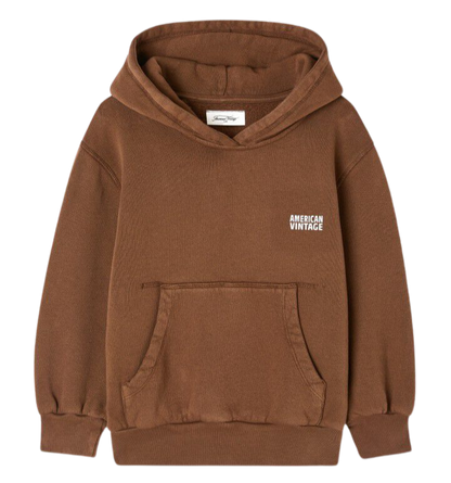 Izubird Hooded Sweat - Vintage Brown