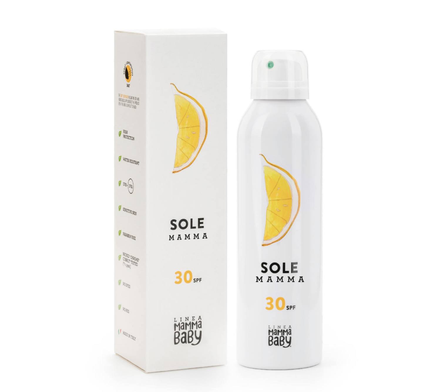 Zonnebrand  30 SPF Mamma