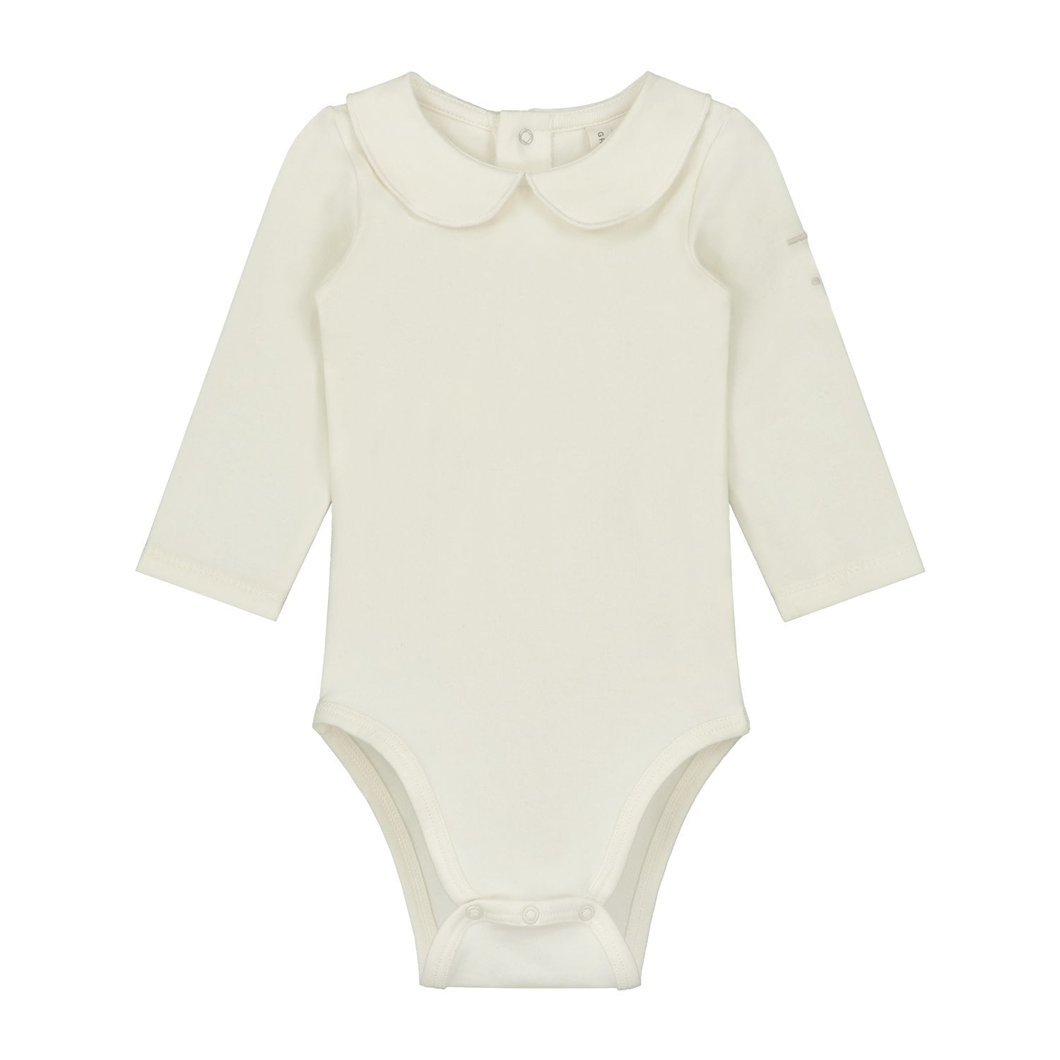 Baby Collar Onesie - Cream