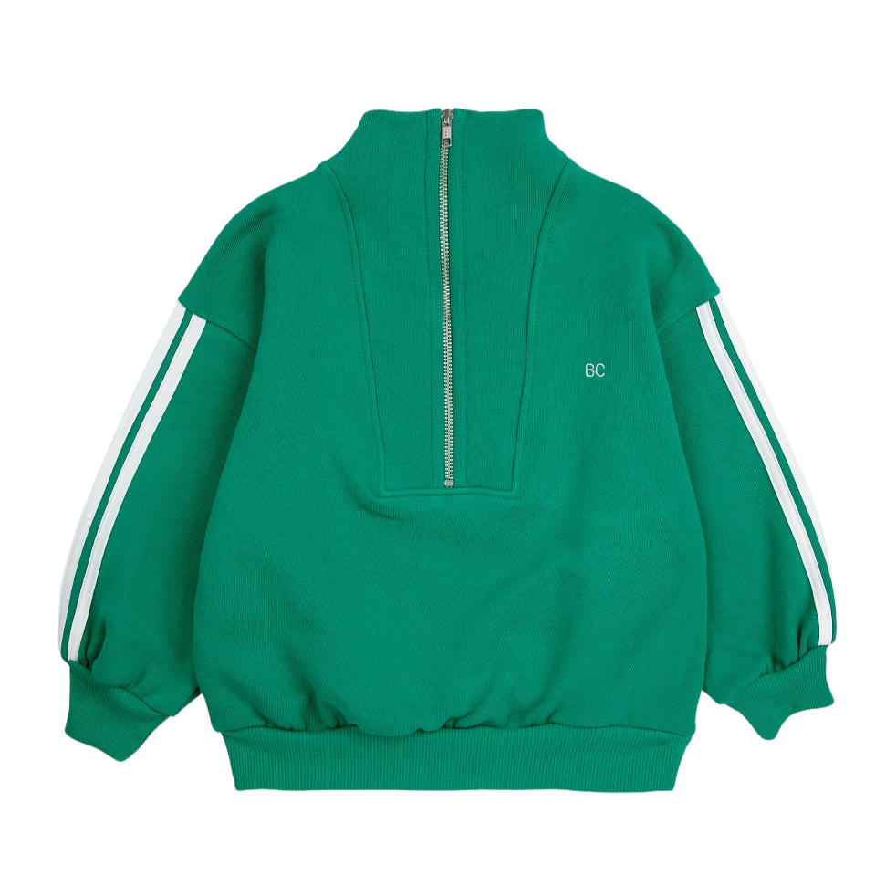 B.C Zipped Sweatshirt - Green