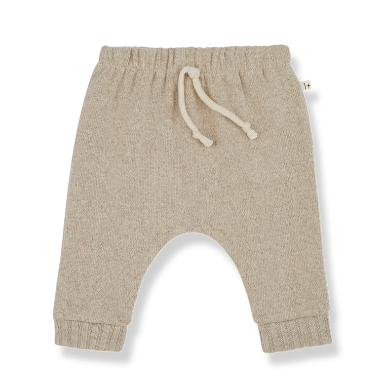 Benet - Pants W/Cuff - Beige