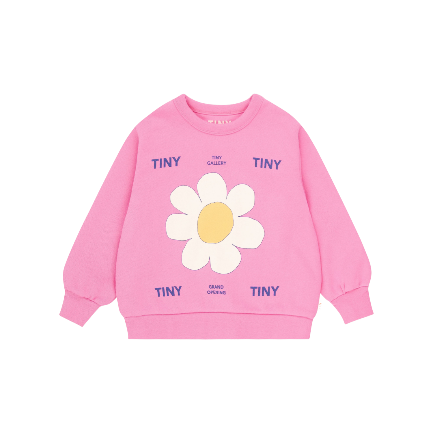 Daisy Sweatshirt - Cool Pink