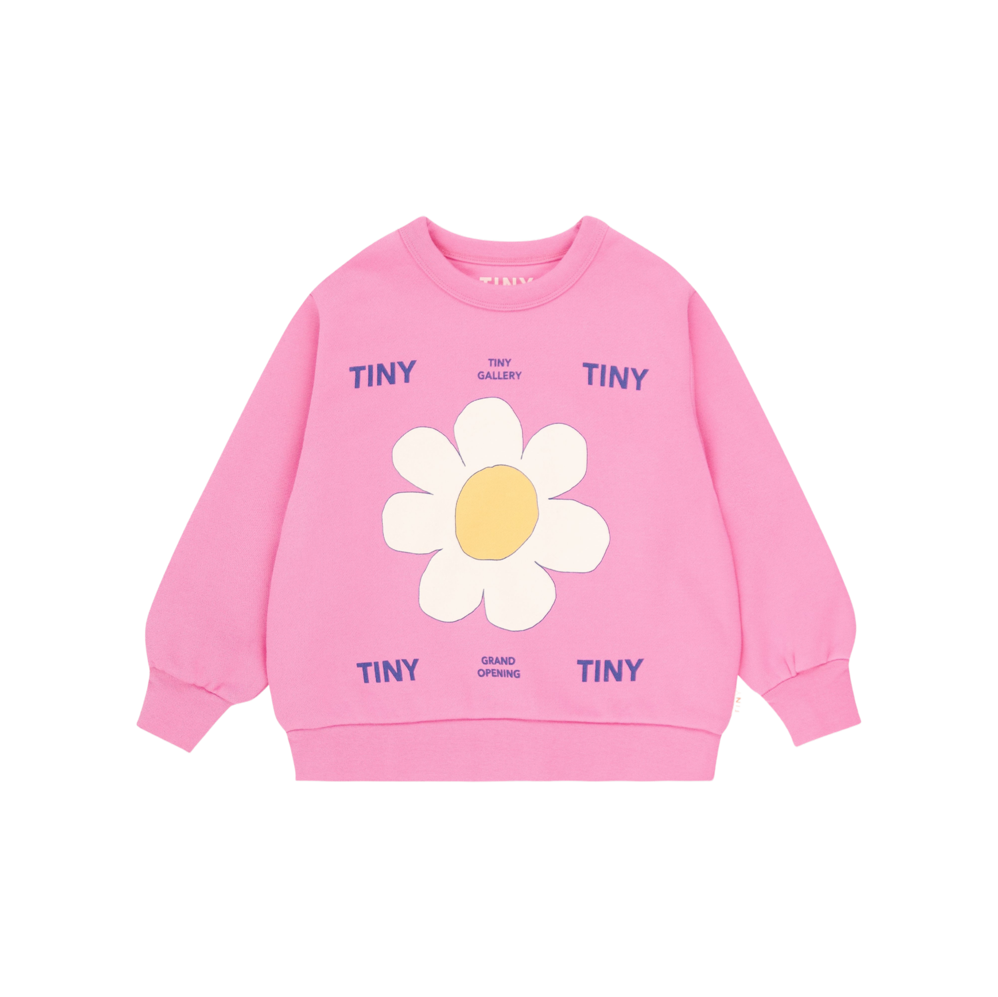 Daisy Sweatshirt - Cool Pink