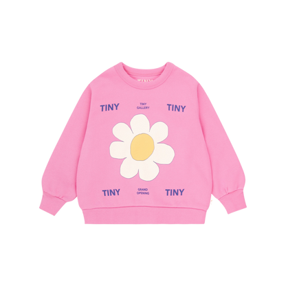 Daisy Sweatshirt - Cool Pink