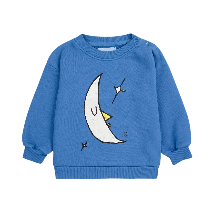 Baby Beneath The Moon Sweatshirt - Blue