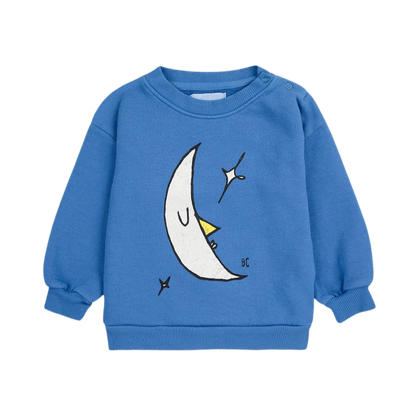 Baby Beneath The Moon Sweatshirt - Blue