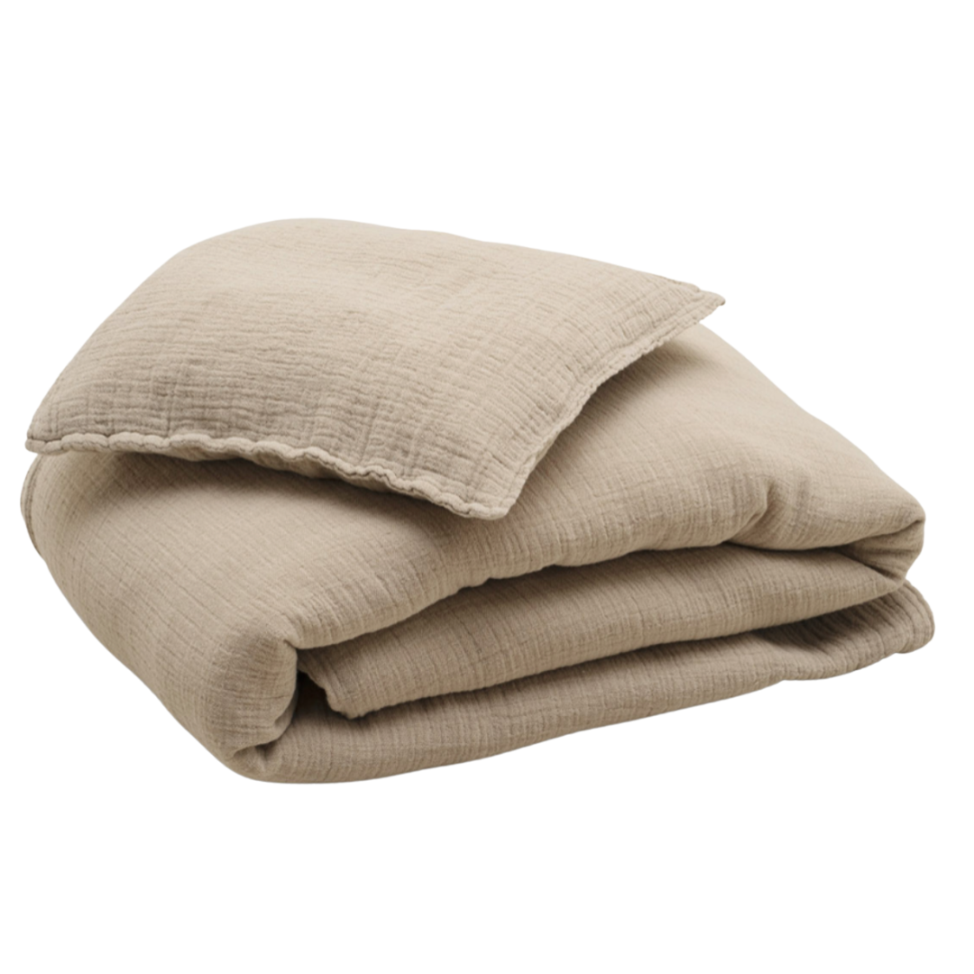Muslin Bed Set Baby Olive