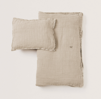 Muslin Bed Set Baby Olive