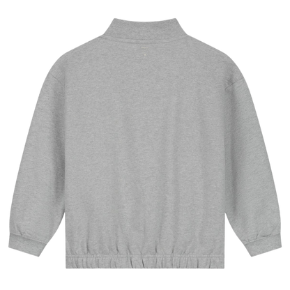 Half-Zip Jumper - Grey Melange