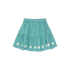 Daisies Skirt - Dark Emerald