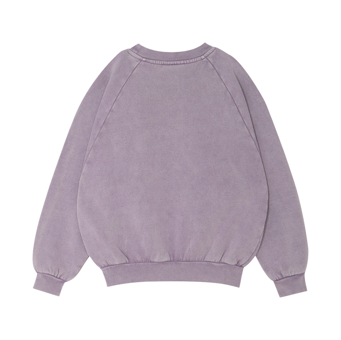 Purple Washed Oversized Kids Sweatshirt - Purple