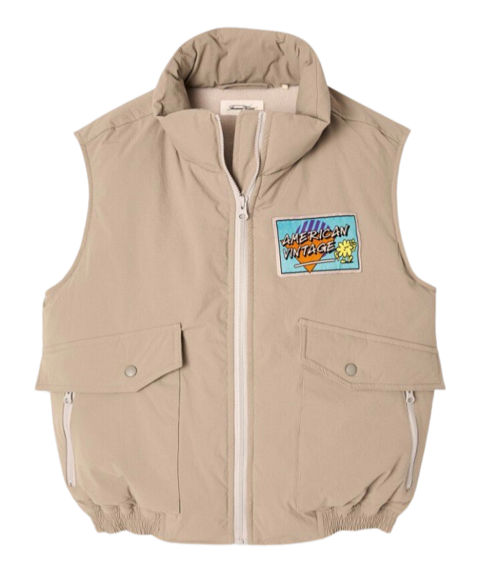 Zaxoo Bodywarmer - Vintage Beige