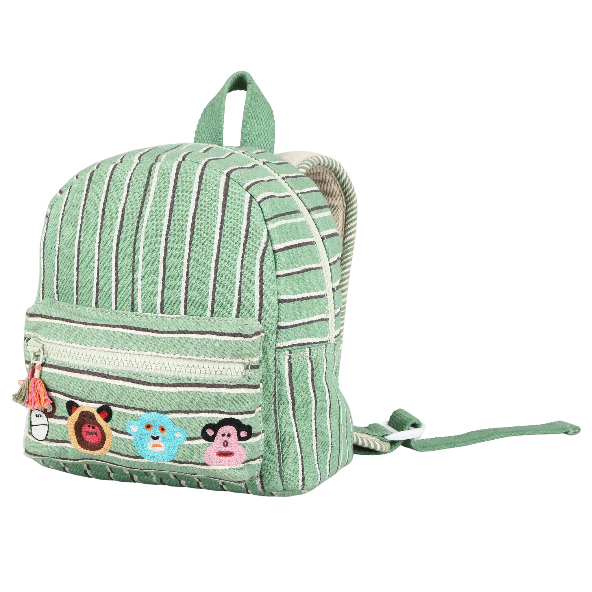 Backpack - Green Stripes