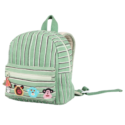 Backpack - Green Stripes