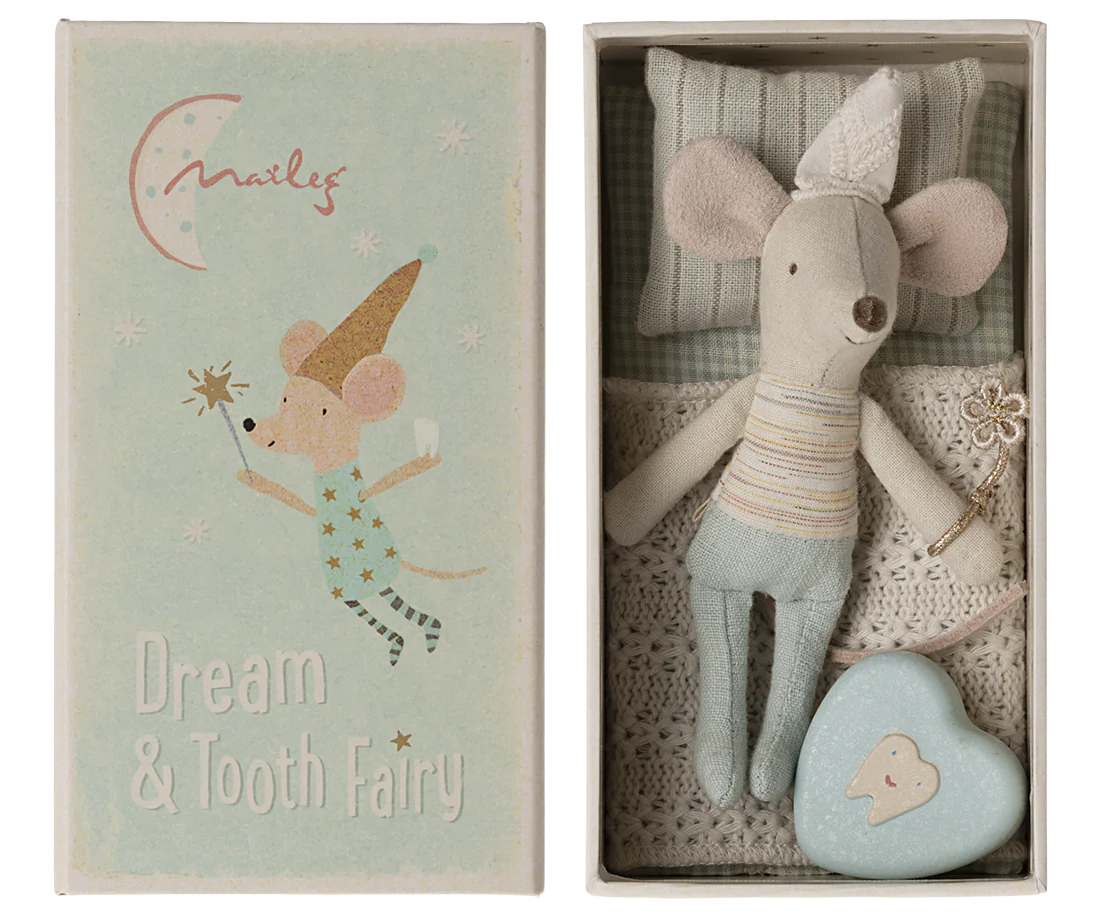 Tooth fairy Mouse - Little brother in matchbox