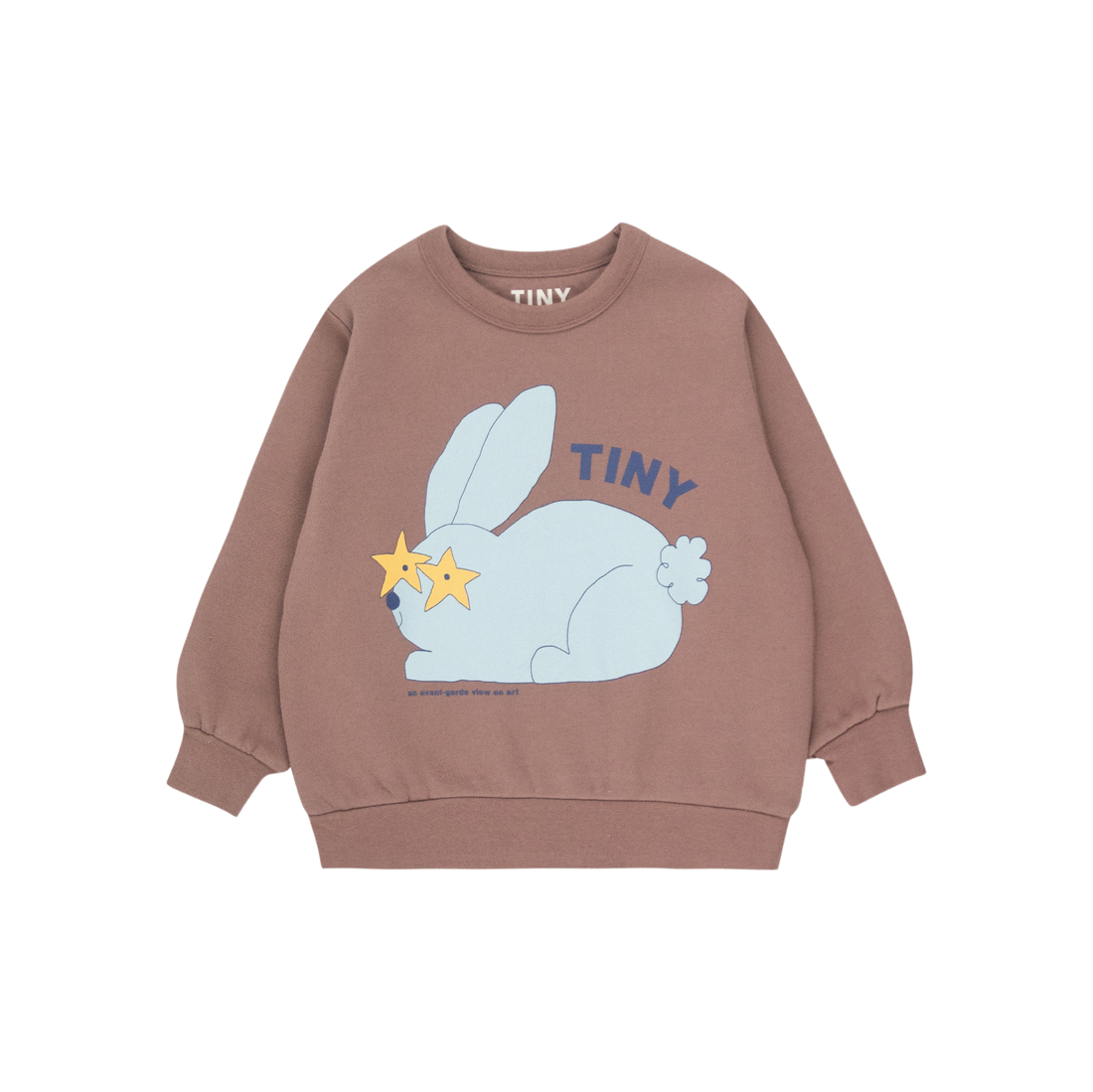 Rabbit Sweatshirt - Purple Grey