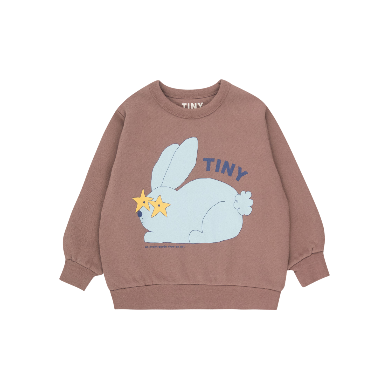 Rabbit Sweatshirt - Purple Grey