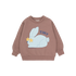 Rabbit Sweatshirt - Purple Grey