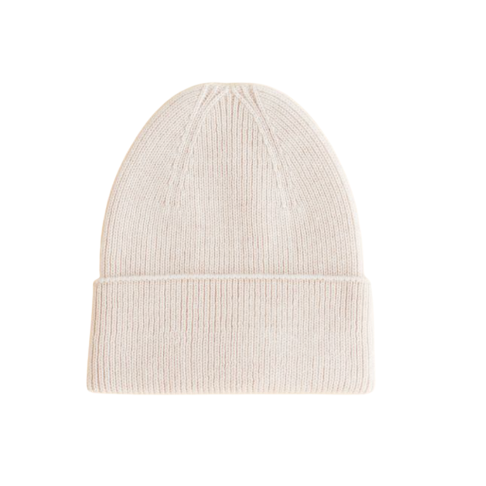 Beanie Fonzie Newborn - Cream
