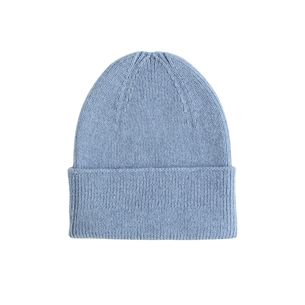 Beanie Fonzie Newborn - Light Blue