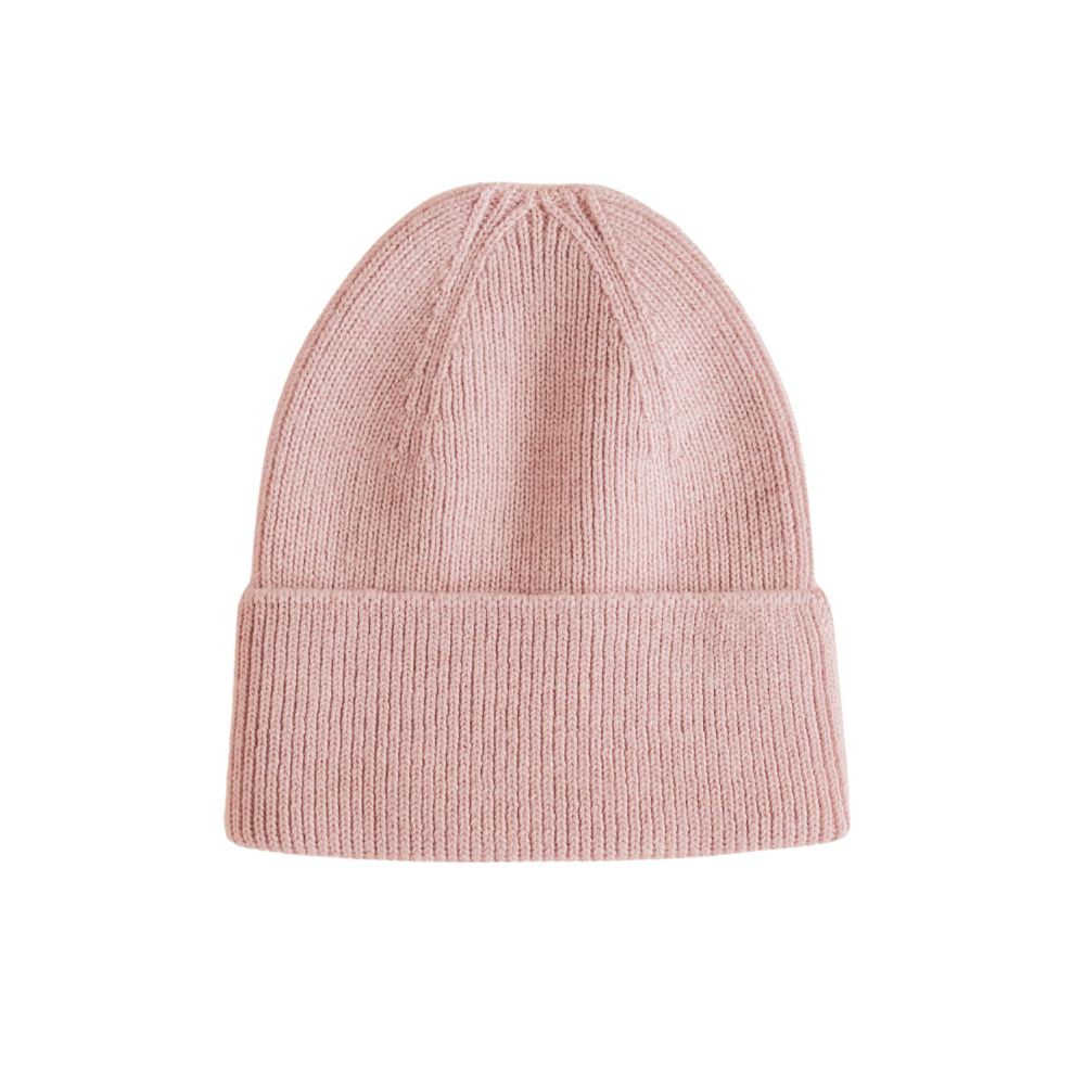 Beanie Fonzie Newborn - Powder