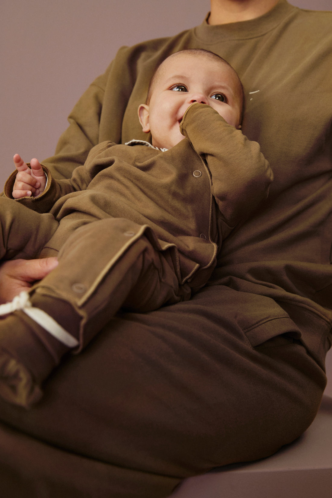 Baby Suit with Snaps GOTS - Woody