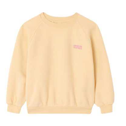 Izubird Trui - Vanille Geel