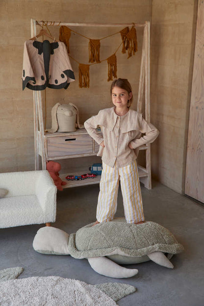 Mrs Turtle Kids Poef