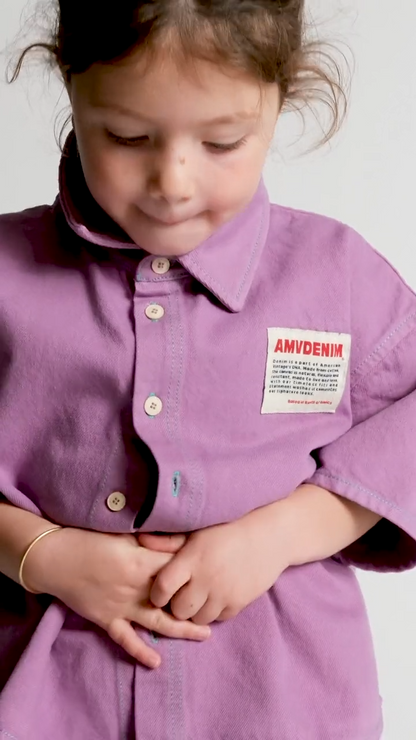 Grezbay Blouse - Paars